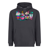 Smoke tie dye coffee cups Heavyweight Hoodie - OliviaCreatesArt
