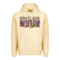 Pina Colada Mardi Gras Mama with Beads Premium Hoodie - HowdyJamesFarm