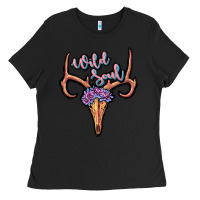 Black wild soul Ladies Tee - JahusDesignShop