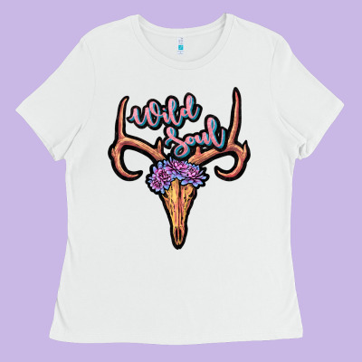 Wild Soul Ladies Tee Designed By Jahusdesignshop