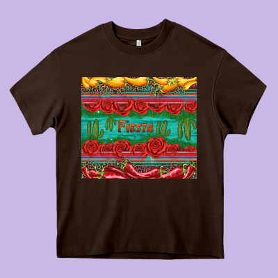 Fiesta Heavy Core Tee Designed By Artiststas