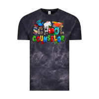 Cloud Black school counselor Vintage Tee - NancyCooperArtShop