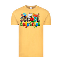 Vintage Mustard school counselor Vintage Tee - NancyCooperArtShop