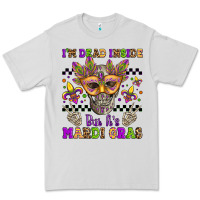 Dove Grey i'm dead inside but it's mardi gras Premium Tee - Jasminsmagicworld