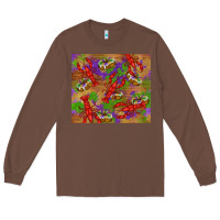 Chestnut mardi gras crawfish king cake Long Sleeve Tee - RanaPortraitStore