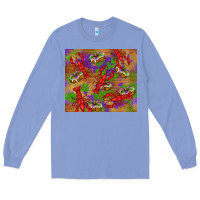 Colony Blue mardi gras crawfish king cake Long Sleeve Tee - RanaPortraitStore
