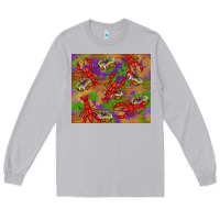 Moon Dust mardi gras crawfish king cake Long Sleeve Tee - RanaPortraitStore