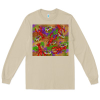 Mushroom mardi gras crawfish king cake Long Sleeve Tee - RanaPortraitStore
