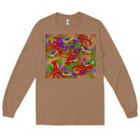 Toasted Coconut mardi gras crawfish king cake Long Sleeve Tee - RanaPortraitStore