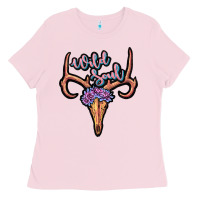 Bubblegum Pink wild soul Ladies Tee - JahusDesignShop