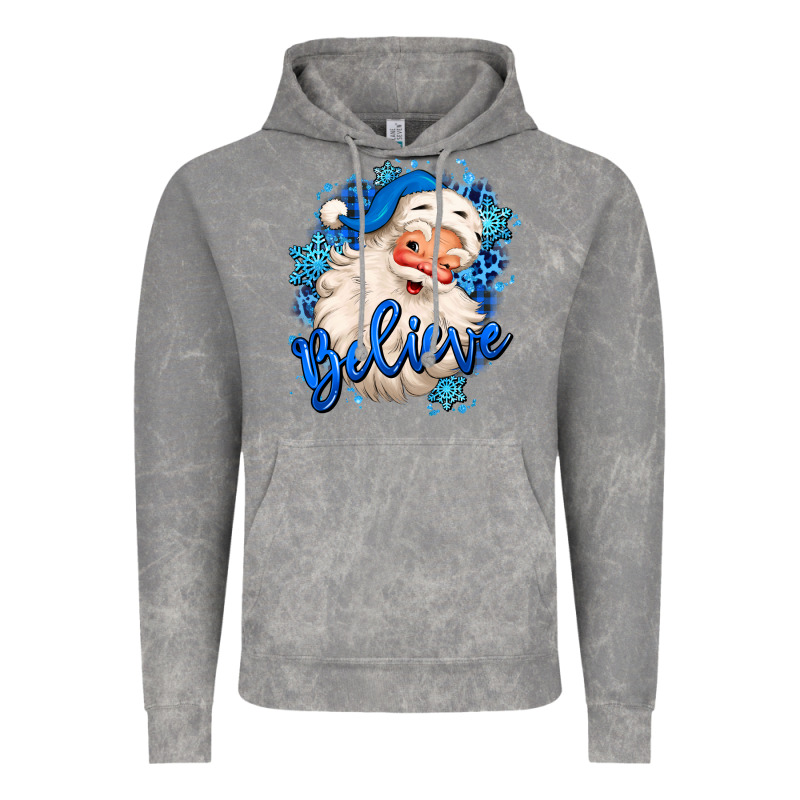 Believe Winter Christmas Santa Claus Vintage Hoodie by MaliasSmallBusiness | Teevron