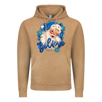 Vintage Camel believe winter christmas santa claus Vintage Hoodie - MaliasSmallBusiness