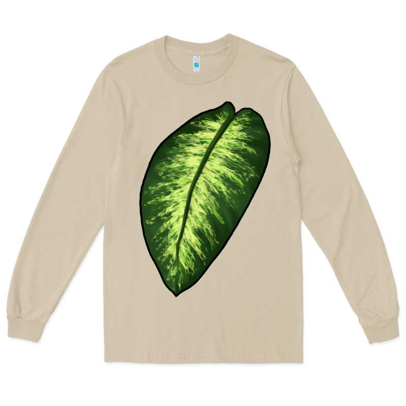 Dumb Cane Leaf Long Sleeve Tee by LillyAllenDesigns | Teevron
