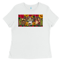 White hispanic heritage month gnomes tumbler license plate Ladies Tee - BundleAndBundleShop