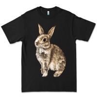 Black Rabbit Premium Tee - LillyAllenDesigns
