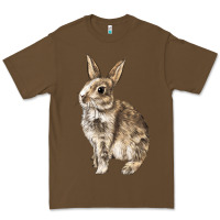 Cacao Rabbit Premium Tee - LillyAllenDesigns