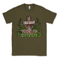 Army Green the real gift is jesus Classic Tee - CowhideDigitalArt