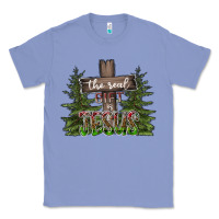 Colony Blue the real gift is jesus Classic Tee - CowhideDigitalArt