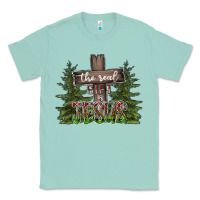 Seafoam the real gift is jesus Classic Tee - CowhideDigitalArt