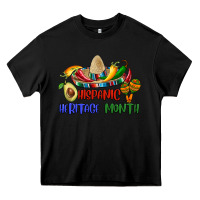Black hispanic heritage month Heavy Core Tee - BundleAndBundleShop