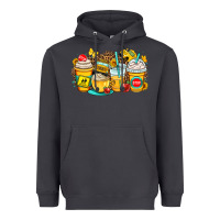 Smoke school bus coffee cups Heavyweight Hoodie - OliviaCreatesArt