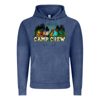 Vintage Denim camp crew Vintage Hoodie - NancyCooperArtShop