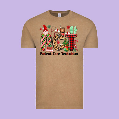 Pct Christmas Vintage Tee Designed By Maliassmallbusiness
