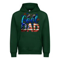 Forest Green Cool American Dad 4th of July Urban Hoodie - LillyAllenDesigns