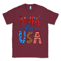 Burgundy party in the usa Classic Tee - JahusDesignShop