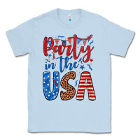 Dusty Blue party in the usa Classic Tee - JahusDesignShop