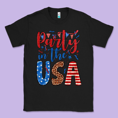 Party In The Usa Classic Tee Designed By Jahusdesignshop