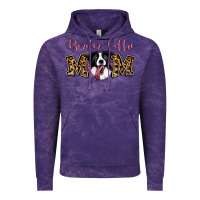 Cloud Purple Border Collie Mom Vintage Hoodie - Jasminsmagicworld
