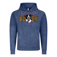 Vintage Denim Border Collie Mom Vintage Hoodie - Jasminsmagicworld
