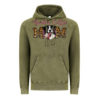 Vintage Olive Border Collie Mom Vintage Hoodie - Jasminsmagicworld