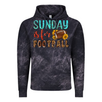 Cloud Black sunday is for football Vintage Hoodie - NancyCooperArtShop