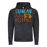 Vintage Black sunday is for football Vintage Hoodie - NancyCooperArtShop