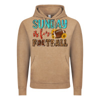 Vintage Coffee sunday is for football Vintage Hoodie - NancyCooperArtShop