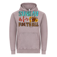 Vintage Zinc sunday is for football Vintage Hoodie - NancyCooperArtShop