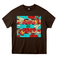 Chocolate Brown drinko de mayo Heavy Core Tee - Artiststas