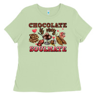 Matcha chocolate is my soulmate Ladies Tee - AdoDesignShop