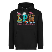 Black licensed practical nurse Heavyweight Hoodie - OliviaCreatesArt