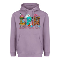 Lavender licensed practical nurse Heavyweight Hoodie - OliviaCreatesArt