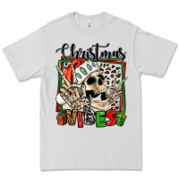 Christmas Vibes Skeleton Premium Tee | Teevron
