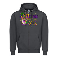 Smoke Let the good times roll with gnome Zipper Hoodie - HowdyJamesFarm