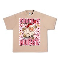 Burro santas favorite nurse Urban Heavy Tee - MaliasSmallBusiness