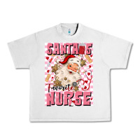 Lunar Rock santas favorite nurse Urban Heavy Tee - MaliasSmallBusiness