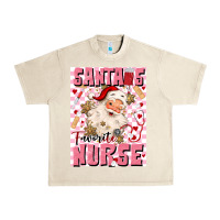 Sandshell santas favorite nurse Urban Heavy Tee - MaliasSmallBusiness