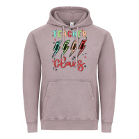 Vintage Zinc teacher claus Vintage Hoodie - MaliasSmallBusiness