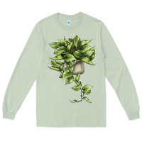 Matcha Golden Pothos Long Sleeve Tee - LillyAllenDesigns