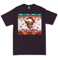 Plum merry christmas cow Premium Tee - JahusDesignShop